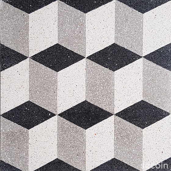 Encaustic terrazzo TE4-110